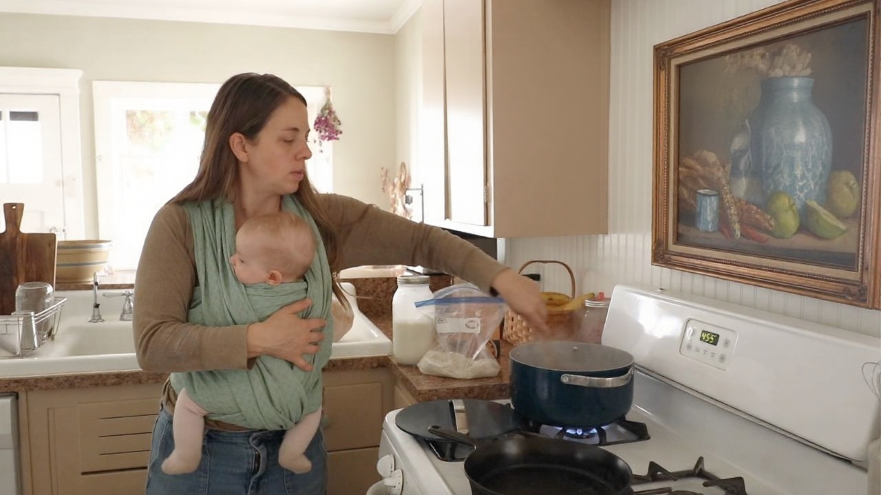 Cooking for a large family in a small kitchen