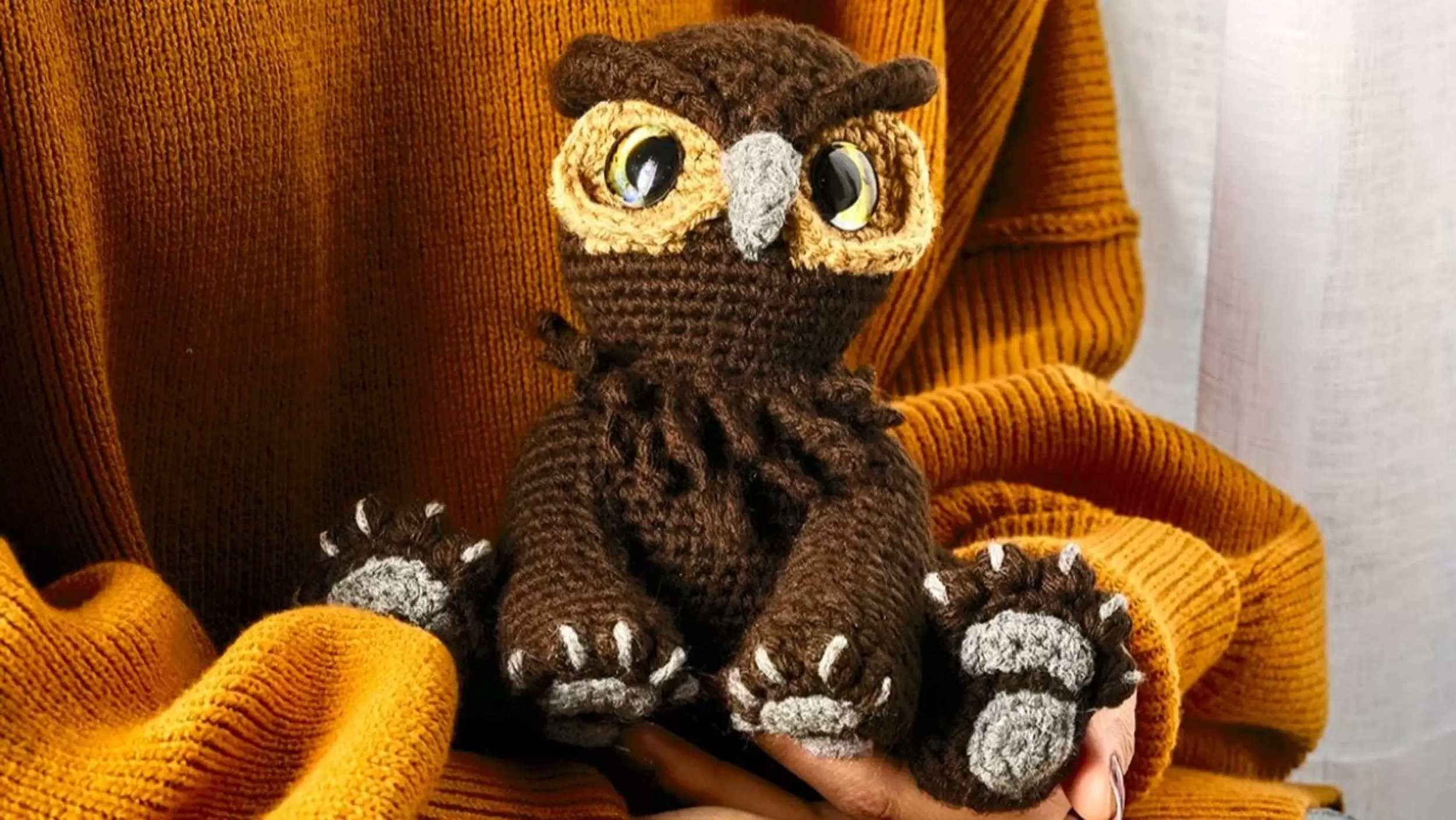 Crochet an owlbear and fantasy garb with Dungeons & Dragons pattern ...