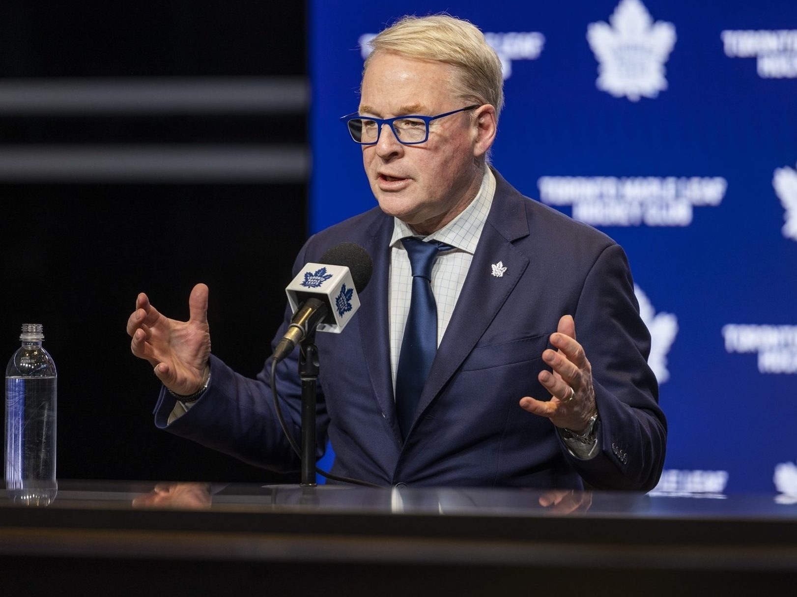 Keith Pelley talks of huge interest for Maple Leafs post, but won't rush it