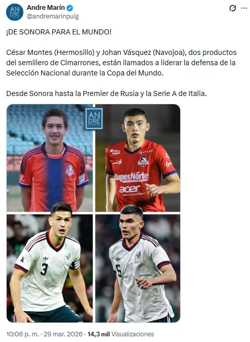 Van al Mundial 2026: Surgieron de un club de segunda división y ...