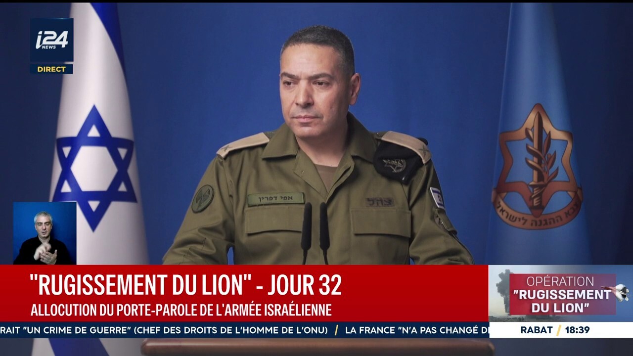 Effie Defrin : « Nous devons nous attendre à des tirs, même pendant la ...
