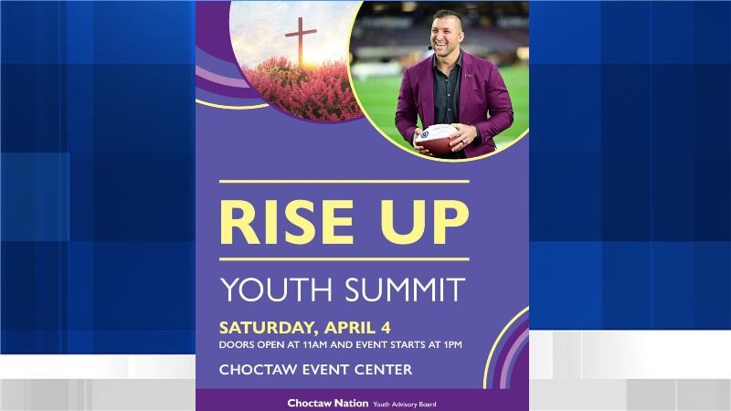 Tim Tebow to speak at youth summit in Durant Saturday
