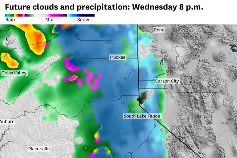 Tahoe area braces for snow, potentially 'damaging wind'