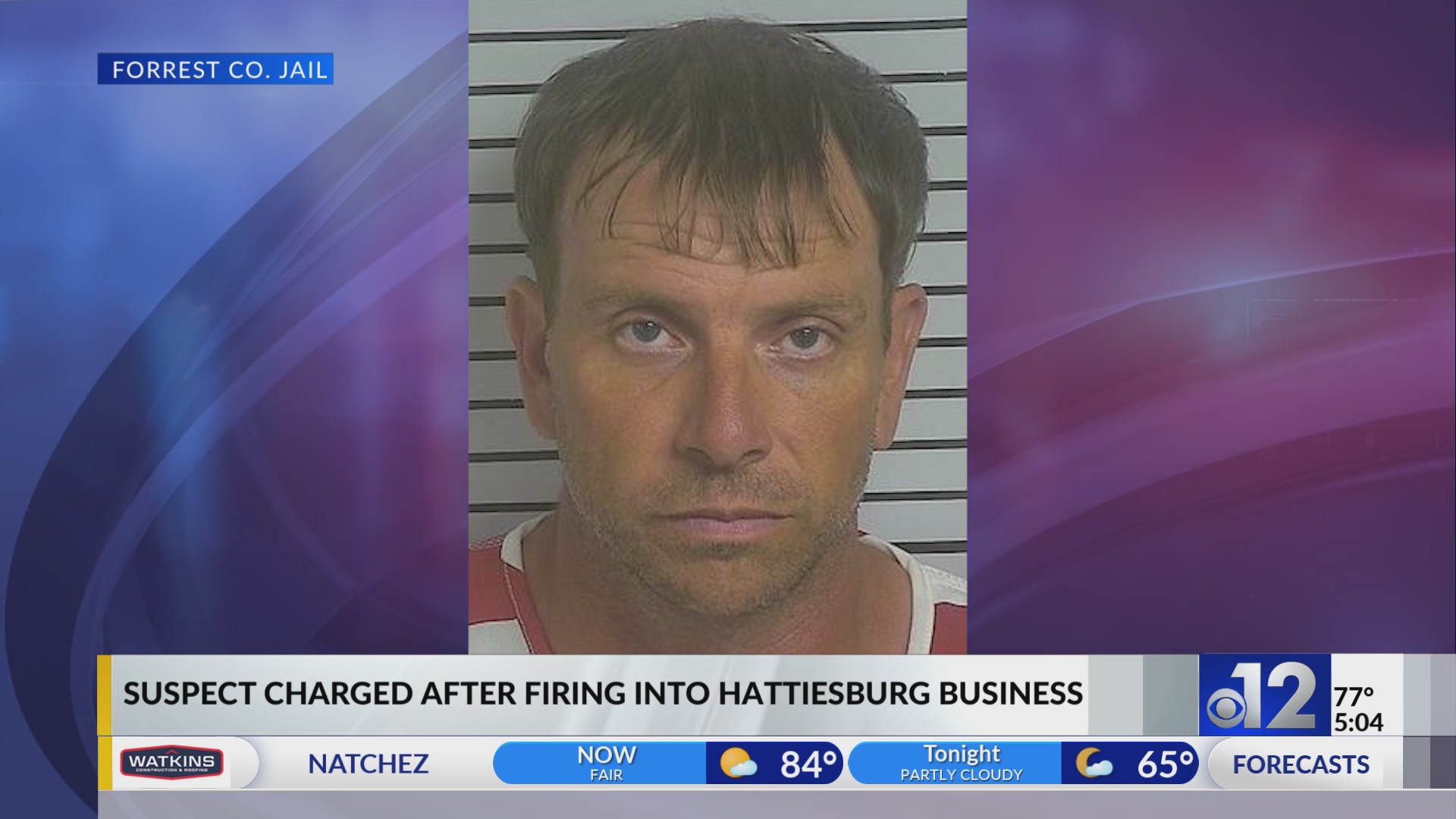 Man accused of firing shots into Hattiesburg business
