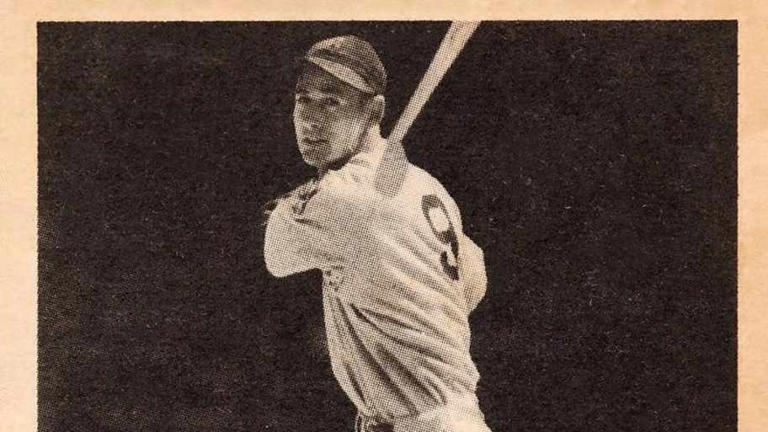 Four undervalued Ted Williams baseball cards