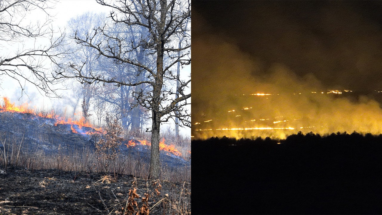 Camp Ripley wildfire: 2K acres burned, crews establish control perimeter