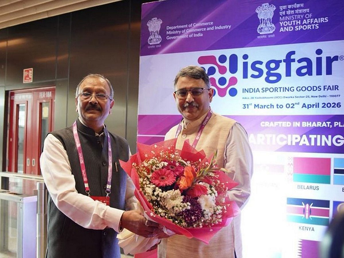 India eyes Rs 80,000 crore sports goods exports as ISGF 2026 opens