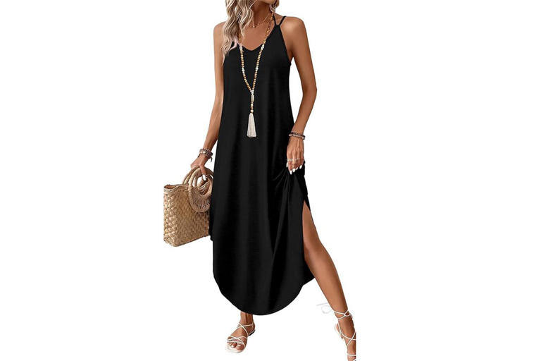 fitted lace wedding dress Amazon.com: Black Maxi Dresses