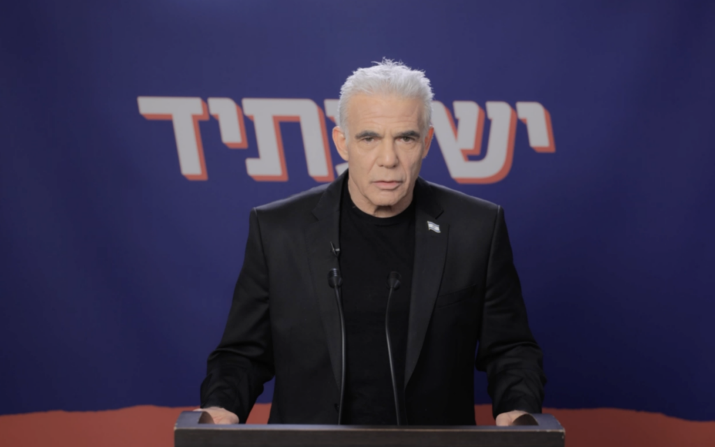 Lapid: Netanyahu incapable of reaching victory, is dismantling Israel ...