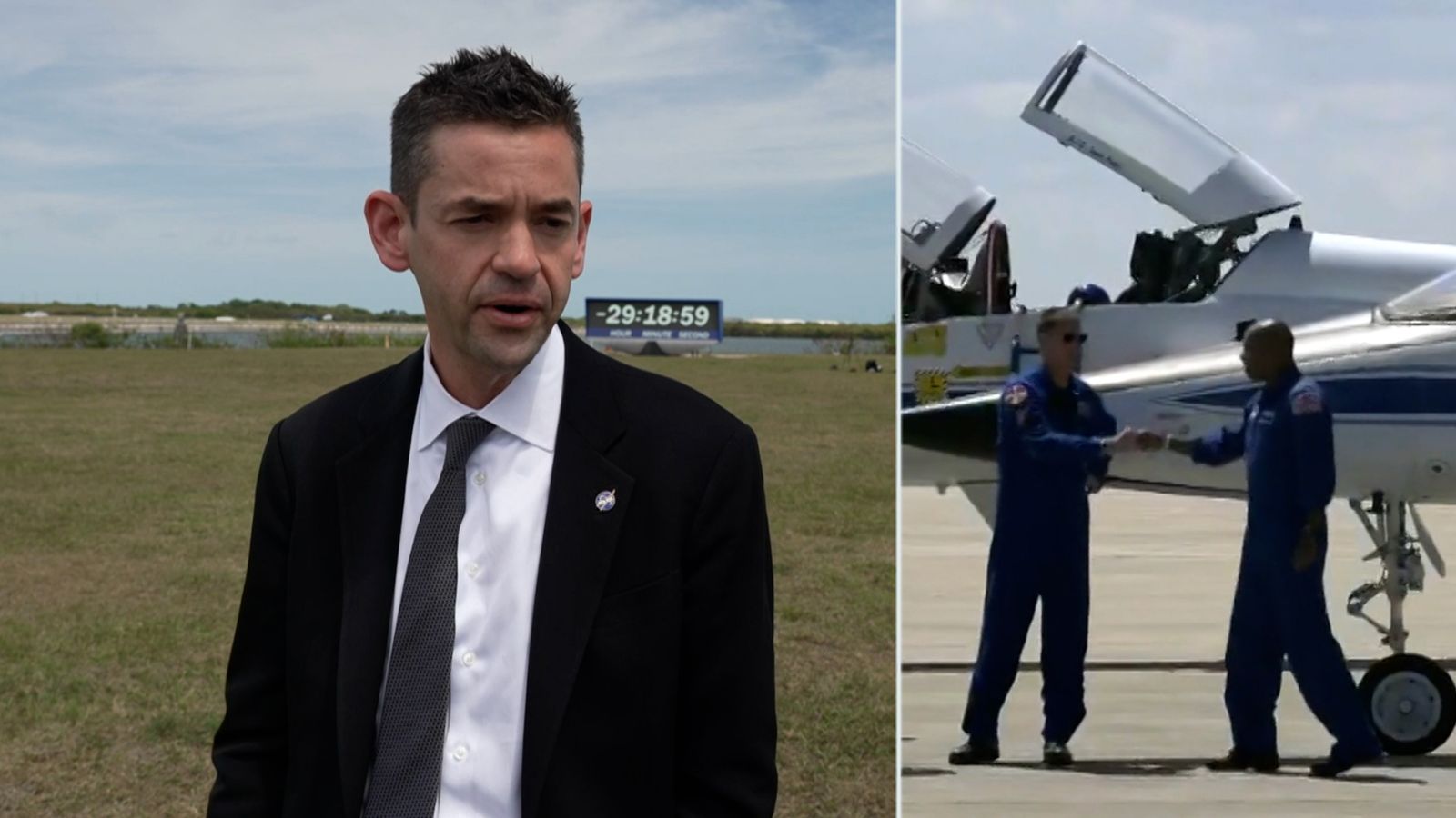 NASA administrator 'feeling very confident' ahead of launch day