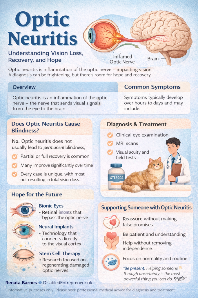 Optic neuritis: Understanding vision loss, recovery, and hope for the ...