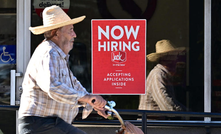 Hiring just hit a level not seen since the economy was 'closed down ...