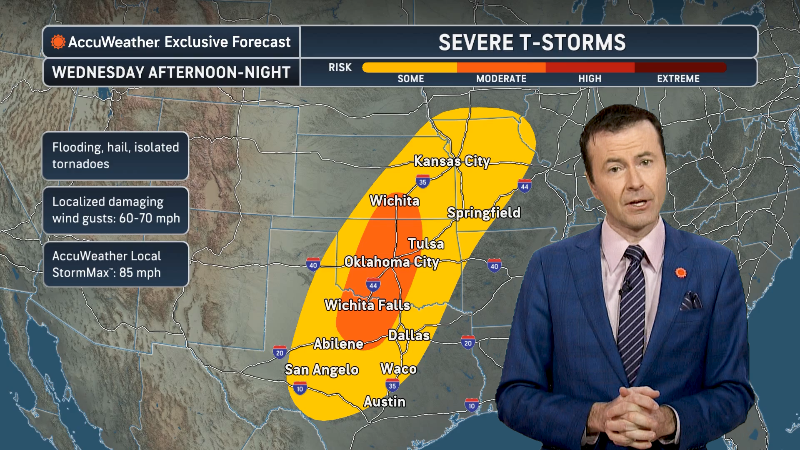 Severe weather threat to travel across the US this week