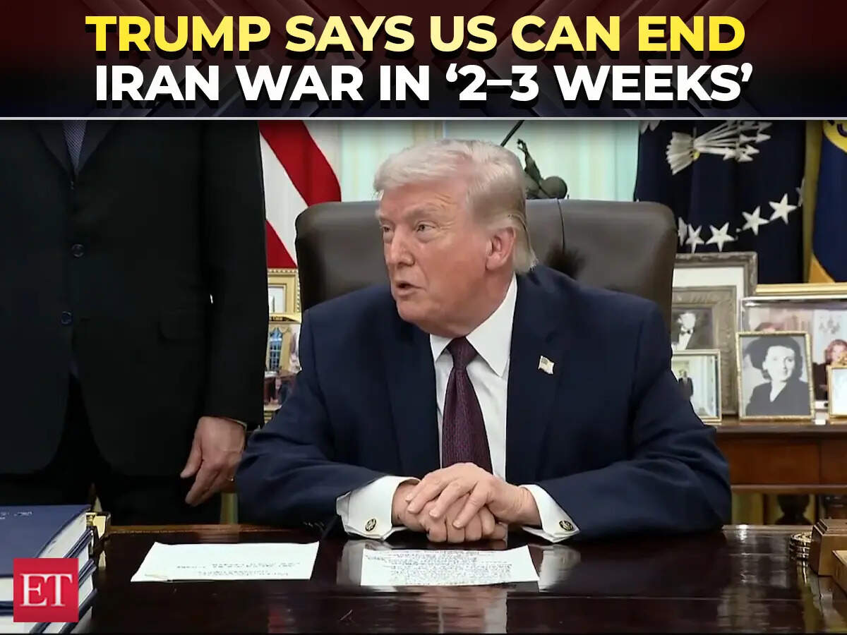 'We'll be doing that very soon...': Trump says US could end Iran war in ...