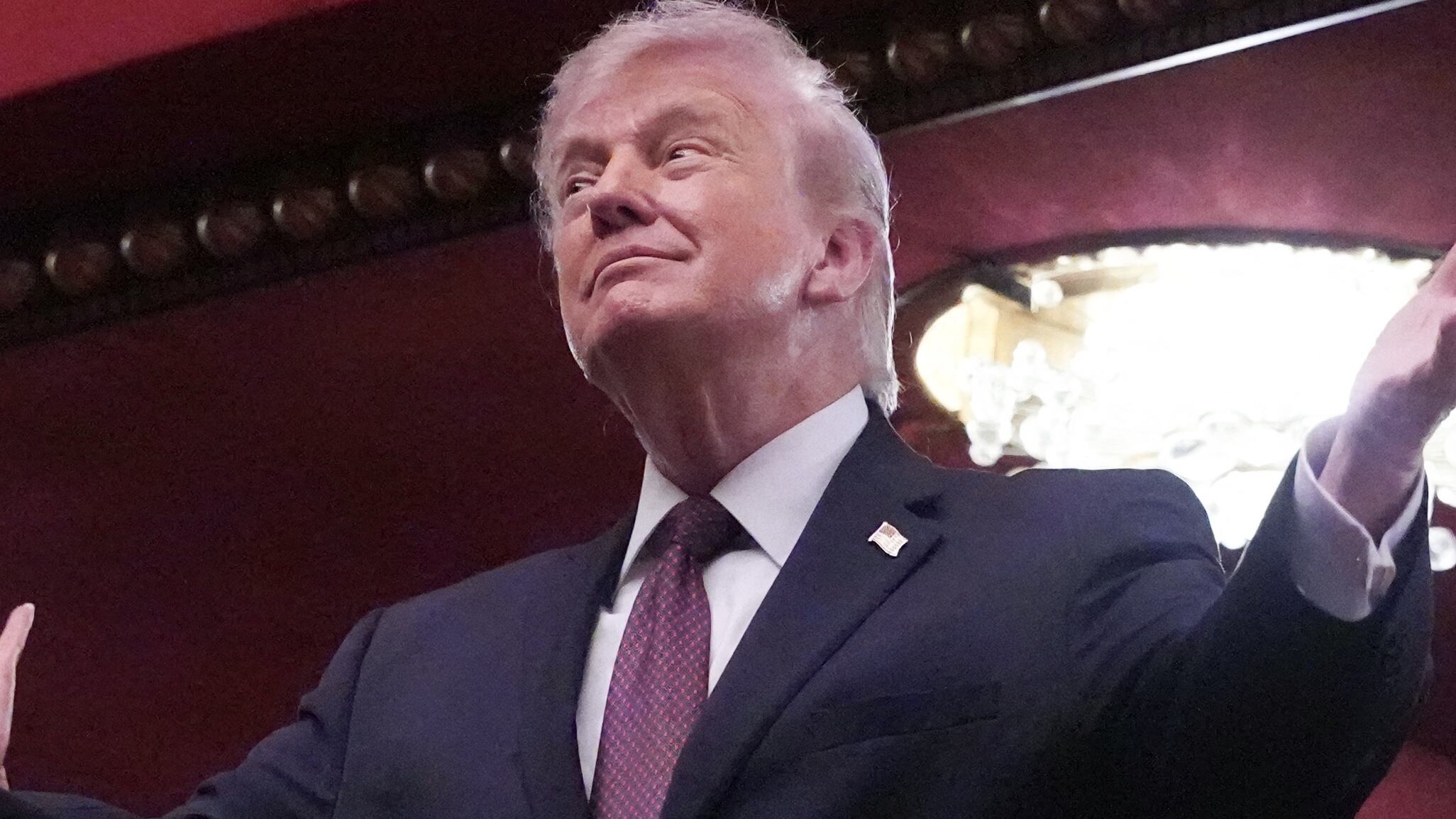 Trump greeted with loud boos in Kennedy Center humiliation
