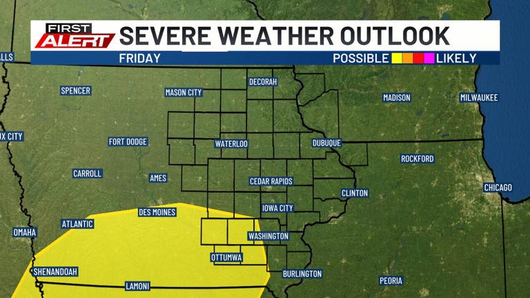 First alert days issued for Thursday and Friday