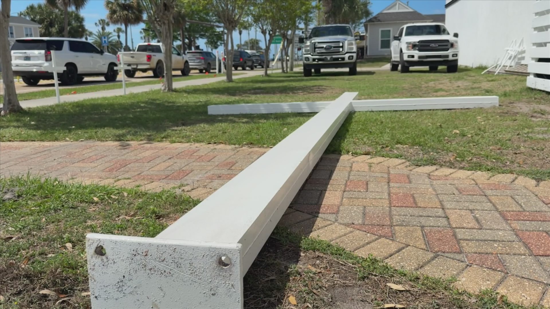 Cross controversy: Permit dispute stalls cross installation in front of ...