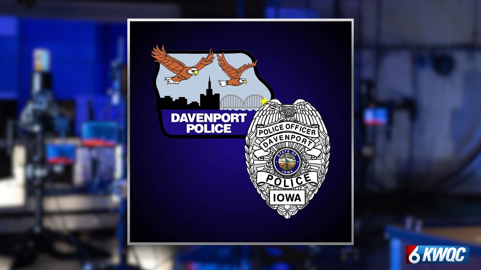 Davenport police plant pinwheel garden for Child Abuse Prevention Month