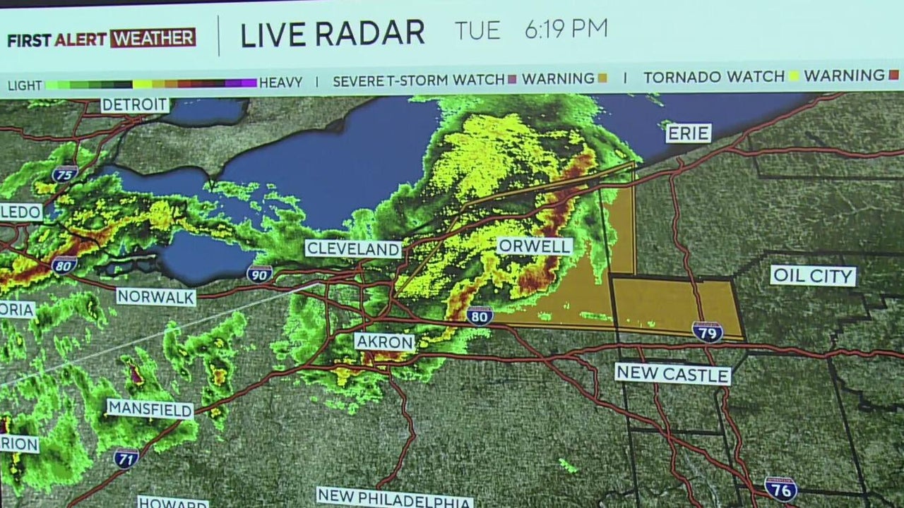 Severe thunderstorm watch issued for northern parts of Pittsburgh area