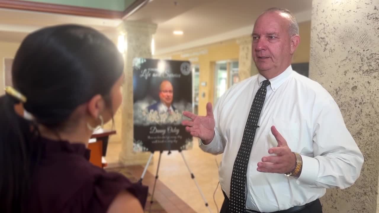 Danny Ooley memorial: Indian River County honors fallen employee
