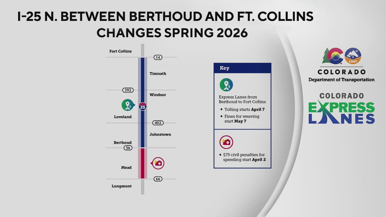 Express lane tolls in Northern Colorado take effect in April