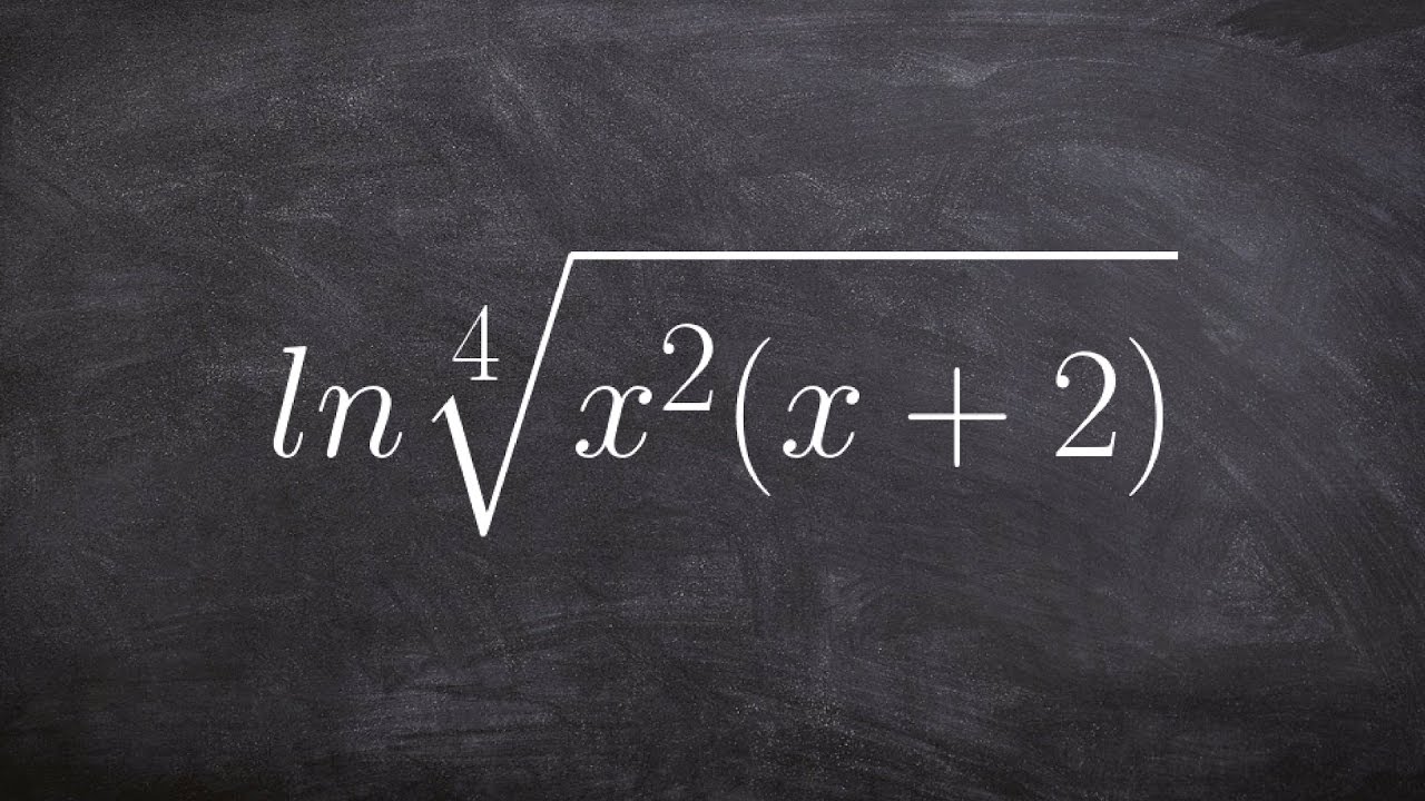 Learn to expand logarithmic expressions