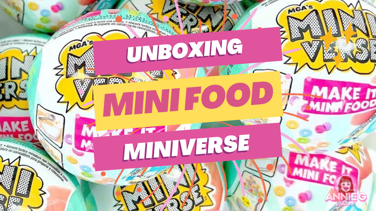 Make it mini food miniverse unboxing 🍓 | Viral mini brands DIY food ...