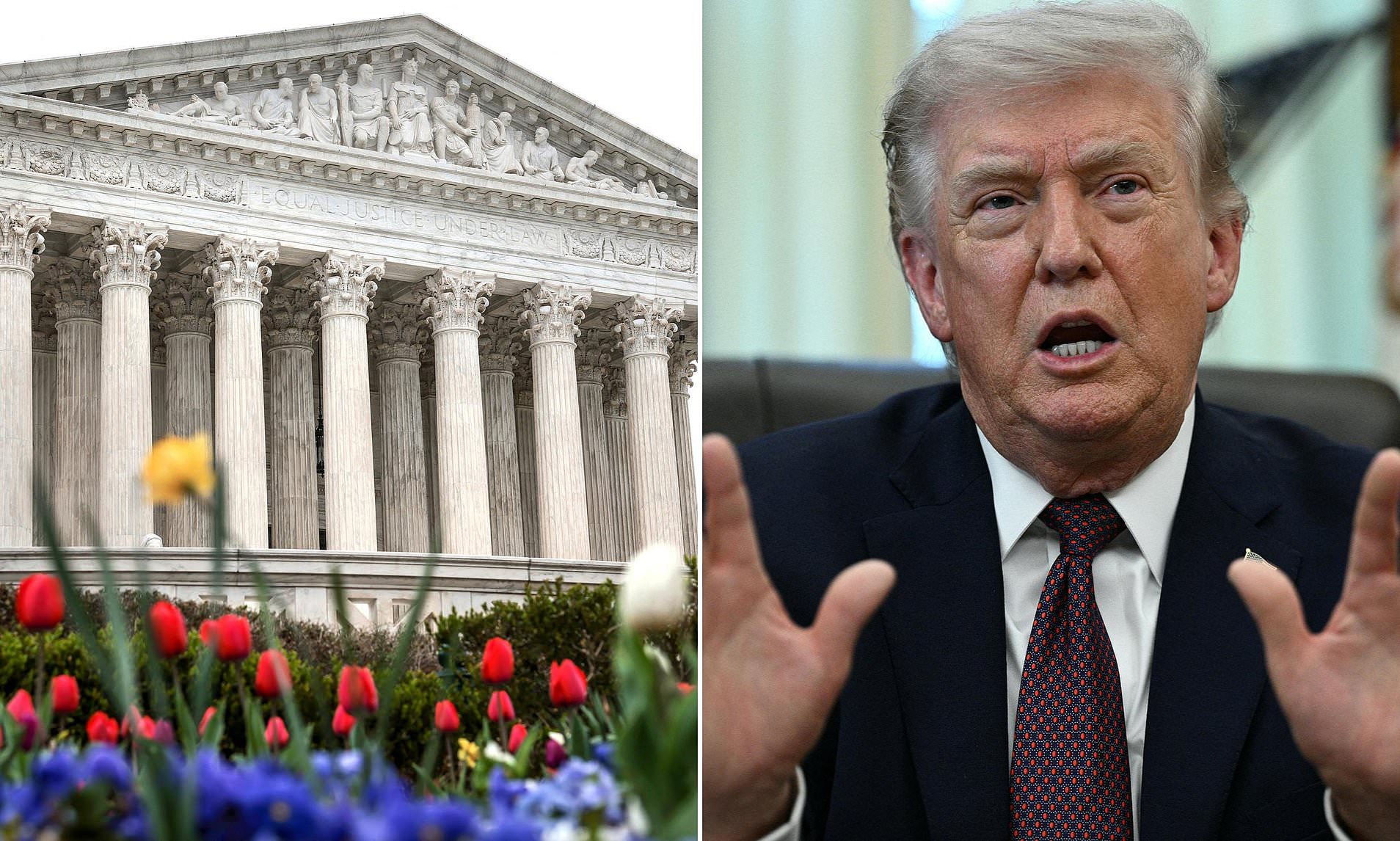 Audacious Trump to attend Supreme Court hearing on birthright ...