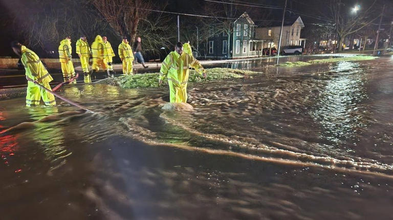 Heavy rain, flash flooding leave roads washed out across parts of ...
