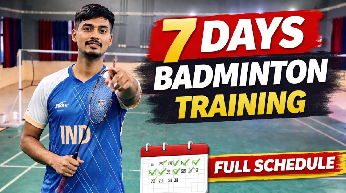 Daily routine of a pro badminton player training insights