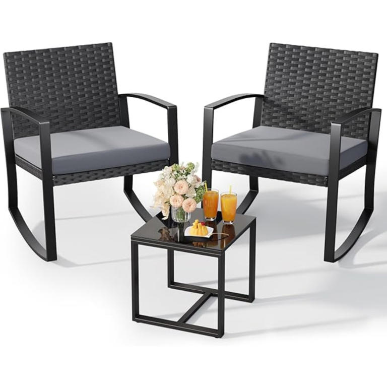 Transform your outdoor space with Amazon's $70 rocking chair set – now ...