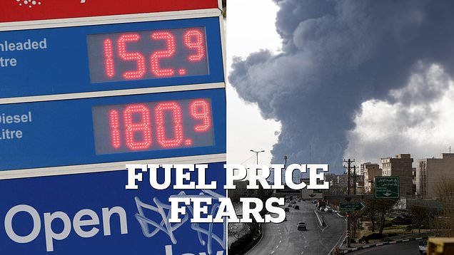 Motorists brace for fuel prices to skyrocket due to Iran war