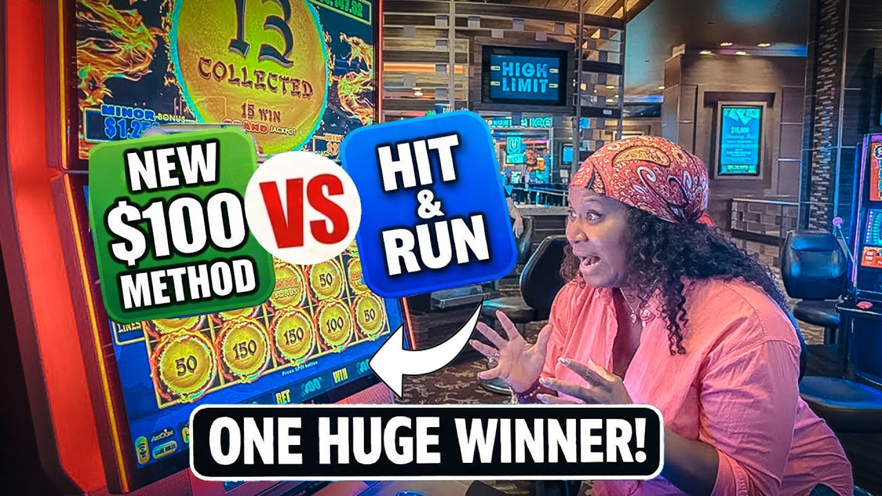 I tested the $100 slot method in Vegas 🎰
