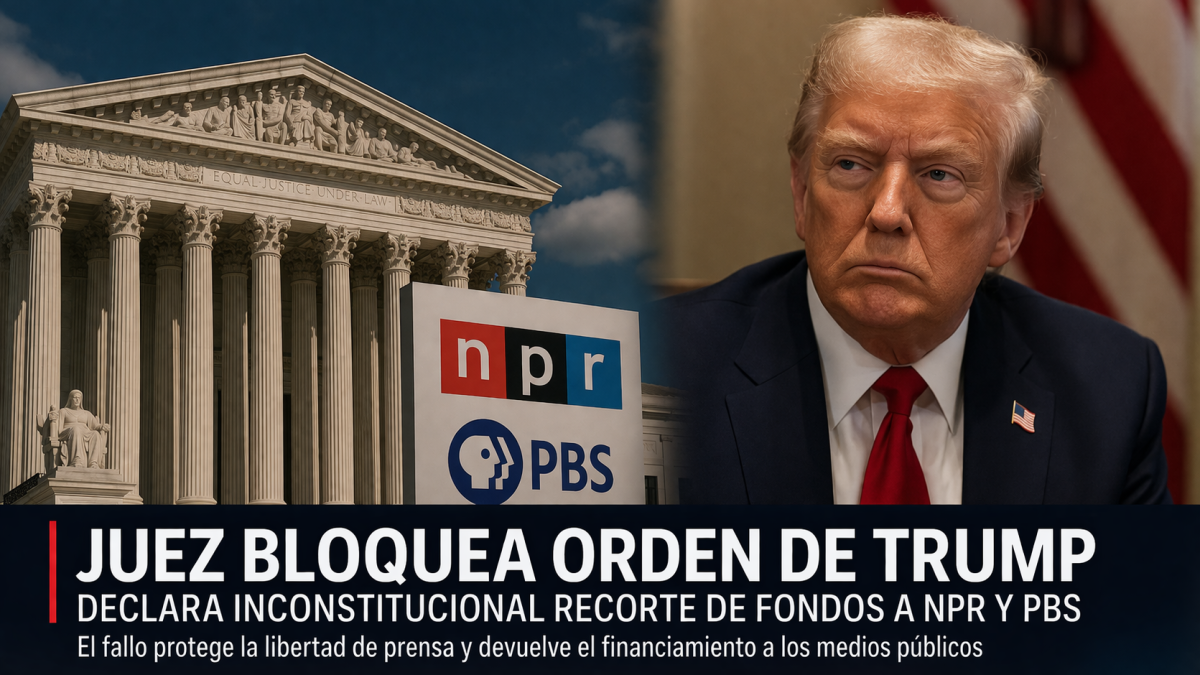 Trump criticado por usar fondos públicos para anuncios en su favor