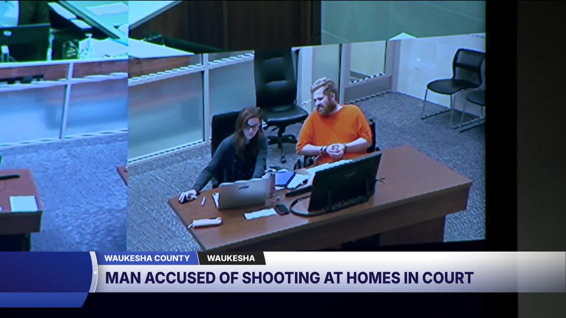 Waukesha man accused of shooting at homes and Brookfield police back in ...