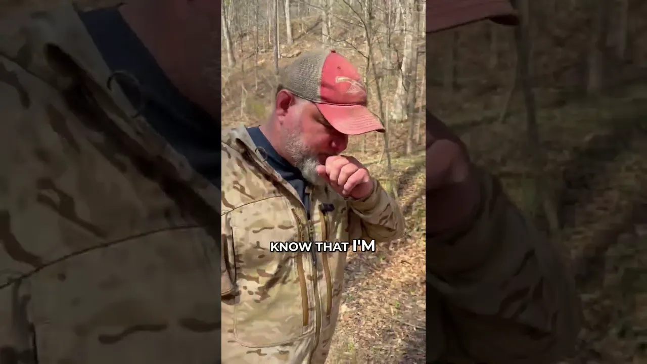 I do this when I meet someone in the woods