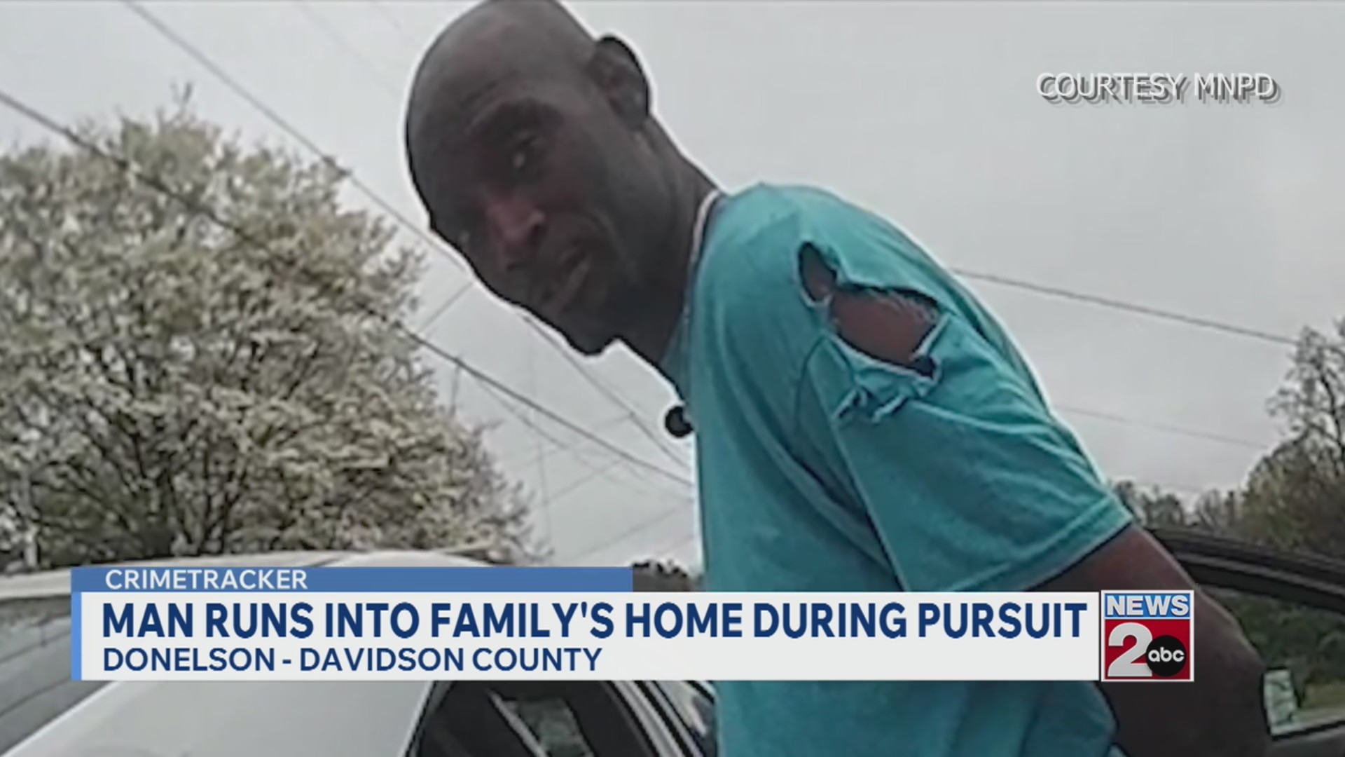 MNPD: Man runs into family's home during pursuit