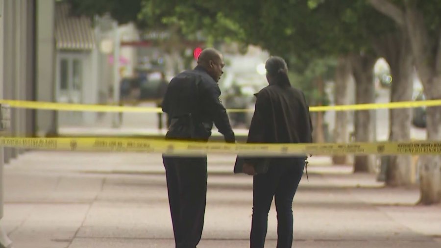 Woman critically wounded in apparent random stabbing attack in DTLA; suspect in custody<br><br>