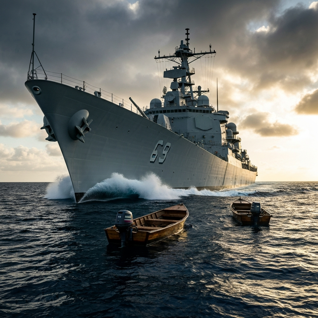 Somali pirates attack wrong ship: USS Vella Gulf incident