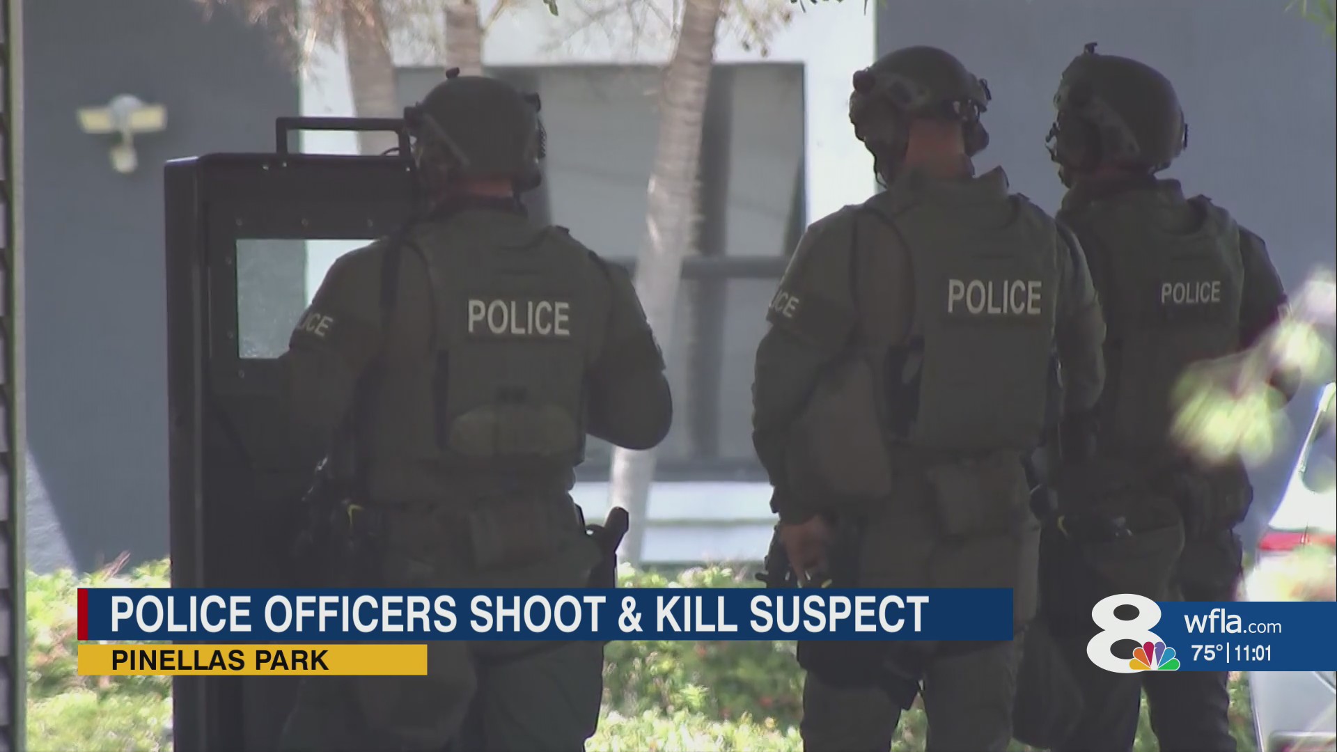 Armed suspect dead after SWAT standoff in Pinellas Park