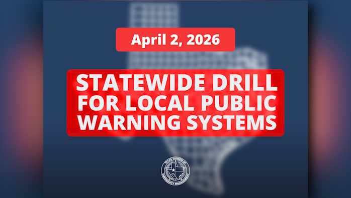 Statewide emergency warning systems drill to take place on April 2