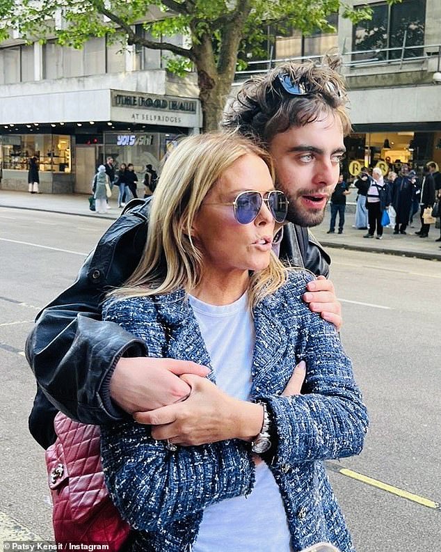 Patsy Kensit says her trauma isn't from having sons from two failed ...