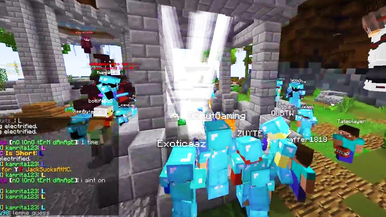 Electrocuting Minecraft hackers on my server