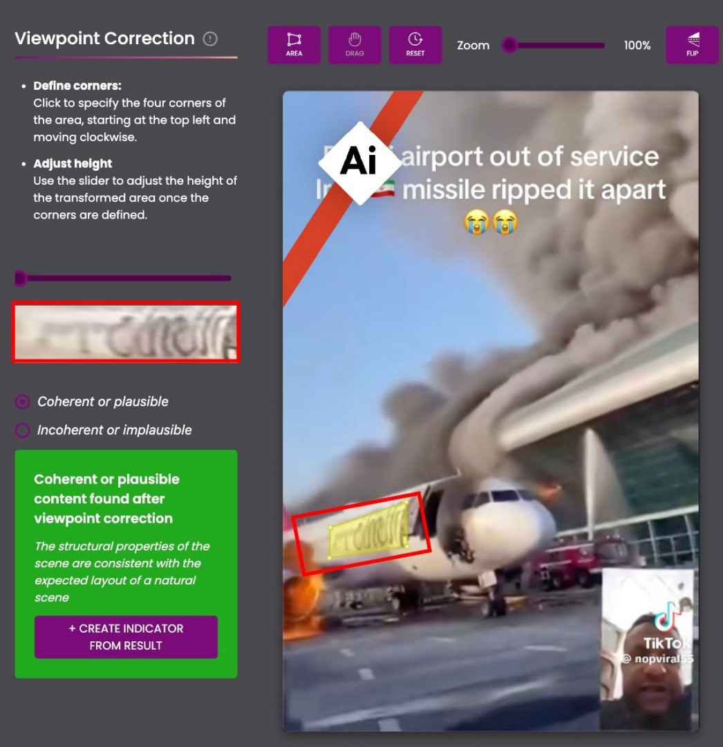 AI-generated video misrepresented as damage from Iranian strike at Dubai airport<br><br>