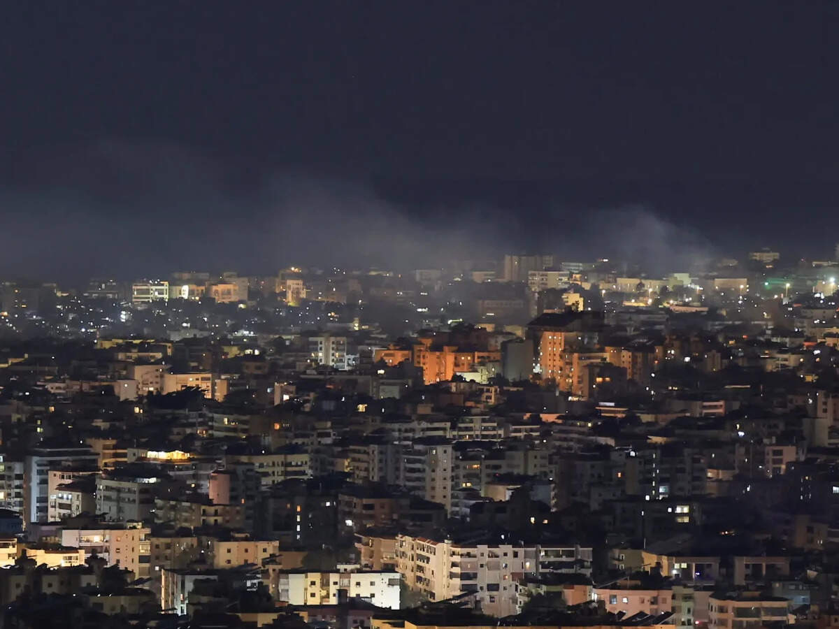 Lebanon says Israeli strikes on Beirut area kill 7
