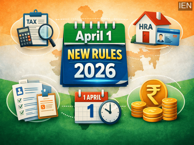 7 big rule changes from April 1, 2026: New tax year, HRA rules & more ...