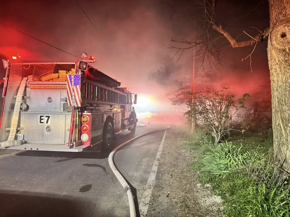 Crews called to structure fire in Posey County