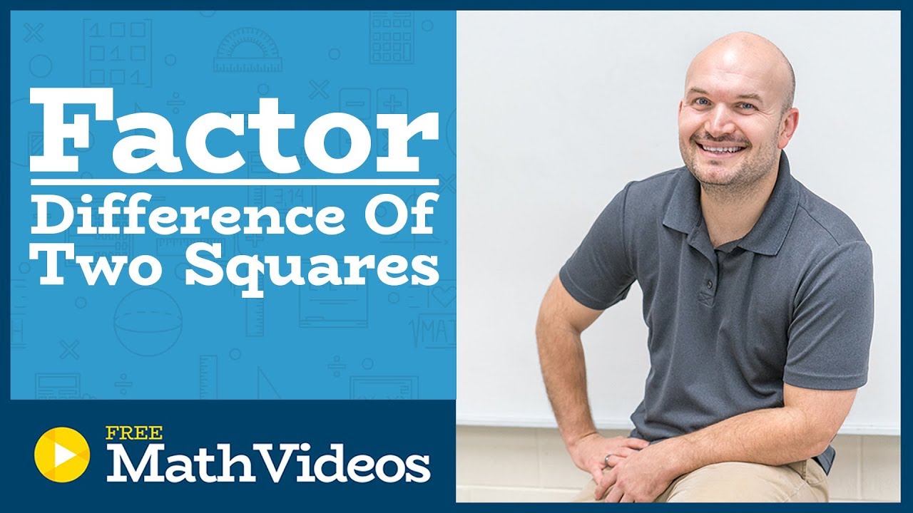 Master factoring higher order polynomials using difference of two squares