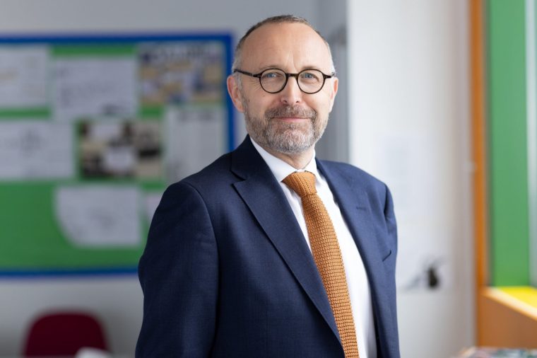 Headteacher Alex Crossman has been at LAE for five years (Photo: Teri Pengilley)