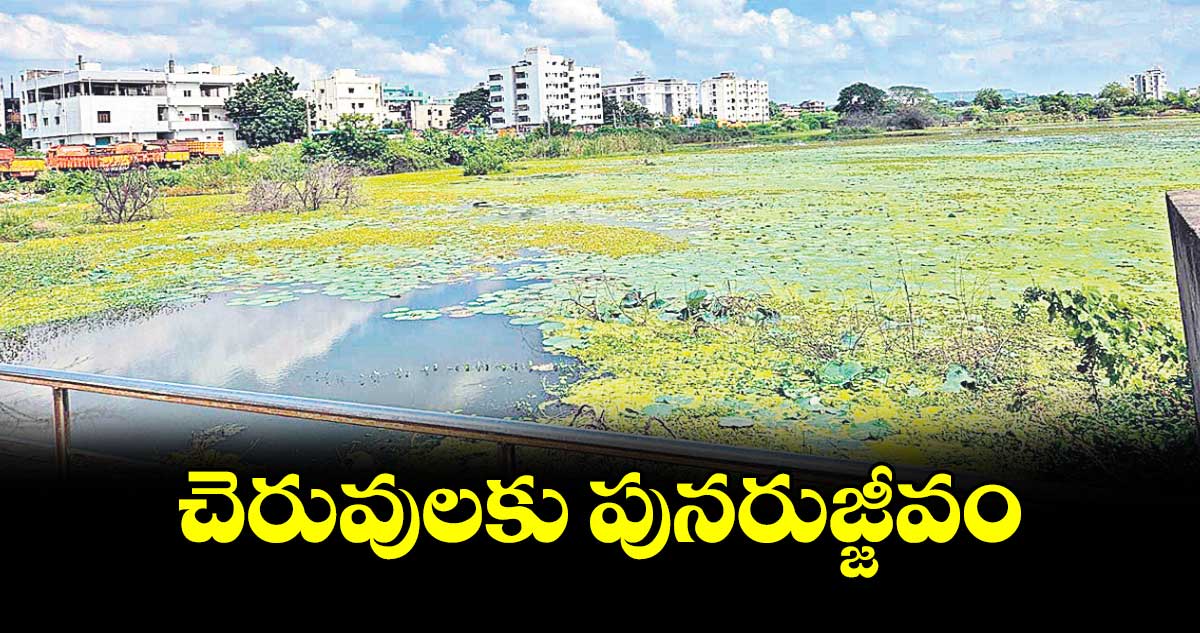 చెరువులకు పునరుజ్జీవం